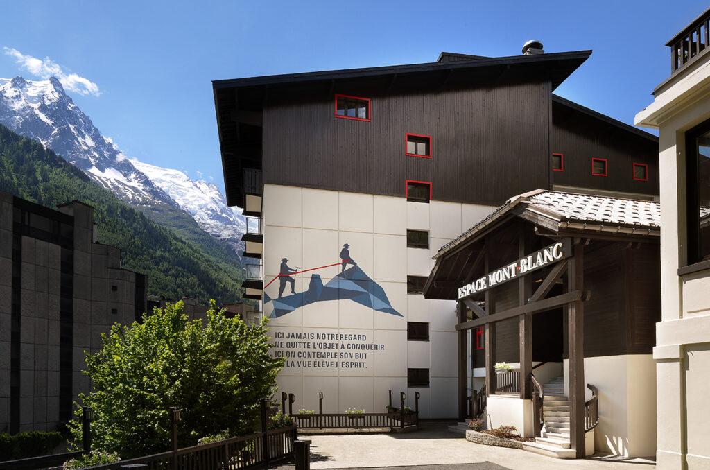 Façade espace mont blanc Prieuré ML Équipement